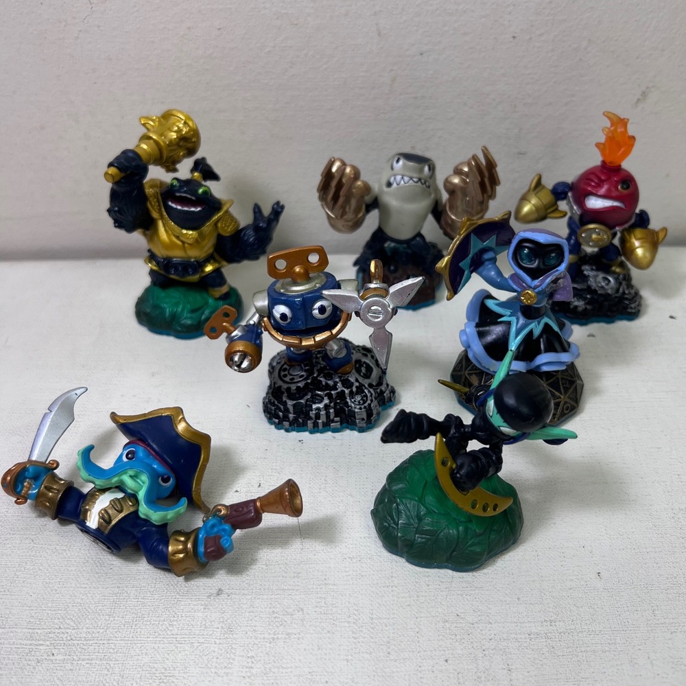 Skylanders Swap Force Giants Figure Lot Wind-Up Star Strike Terrafin 7pc Mixed